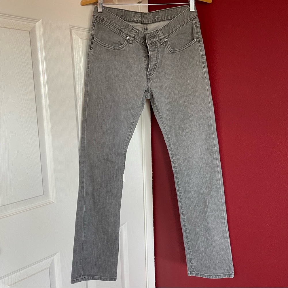 Stylish Gray Denim Jeans